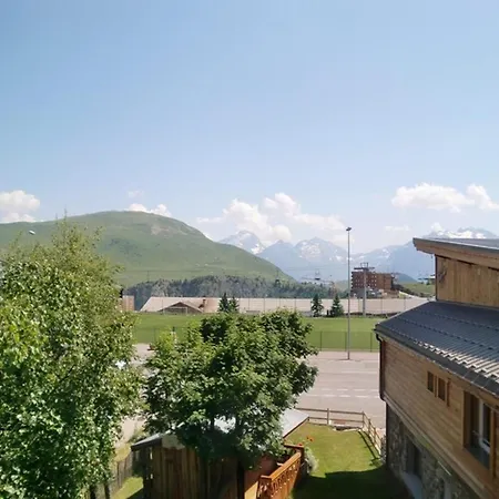 Cosy 2 Pieces, 6 Pers, Balcon Sud, Proche Pistes Et Commerces - Apartamento Alpe d'Huez